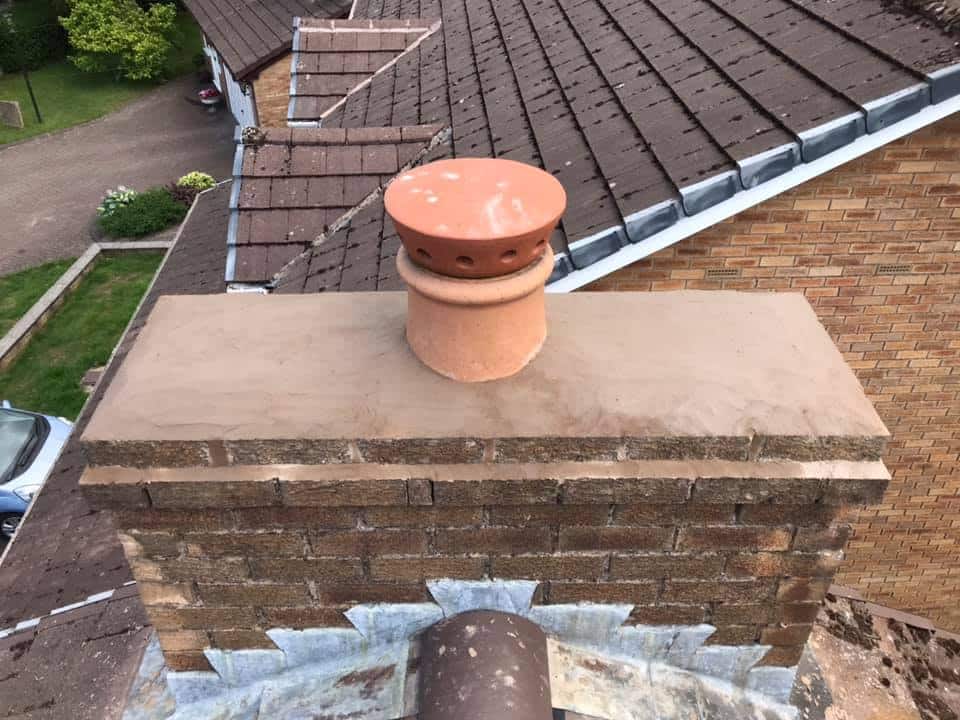 Chimney leak repair in Holmes Chapel by Regancy Roofing