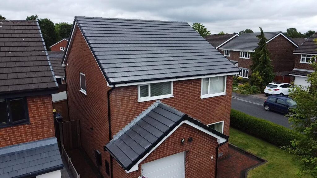 Pitched roof leak repair in Holmes Chapel by Regancy Roofing