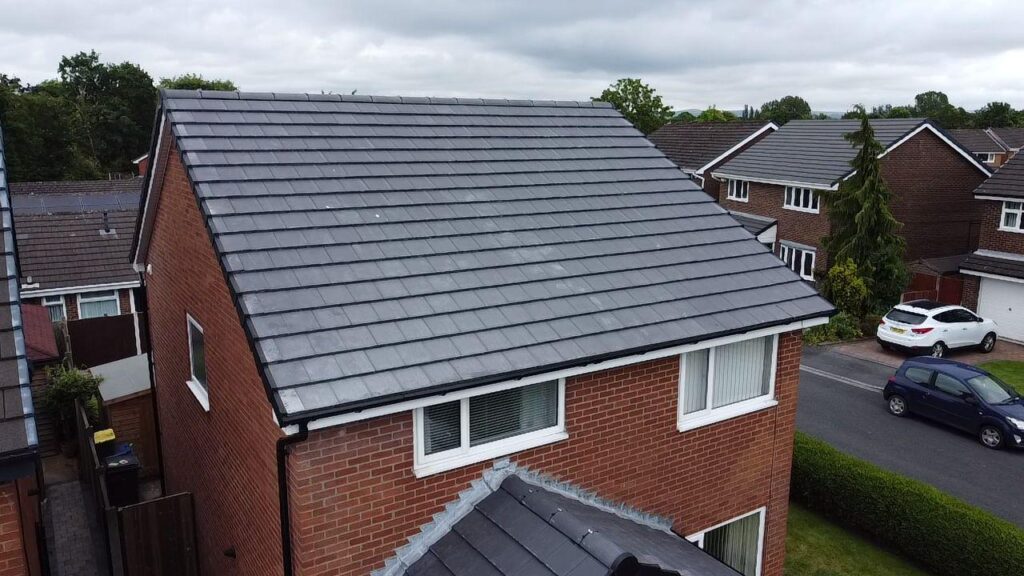 Ridge tile repair in Cheshire by Regancy Roofing